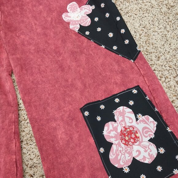 3539 Size 2X Zenana Mineral Washed Upcycled Pull On Pants with Raw Hem,NWT. - Picture 2 of 7